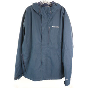 Columbia Men's Hikebound II Jacket XL Collegiate Navy OMNI-TECH NWT